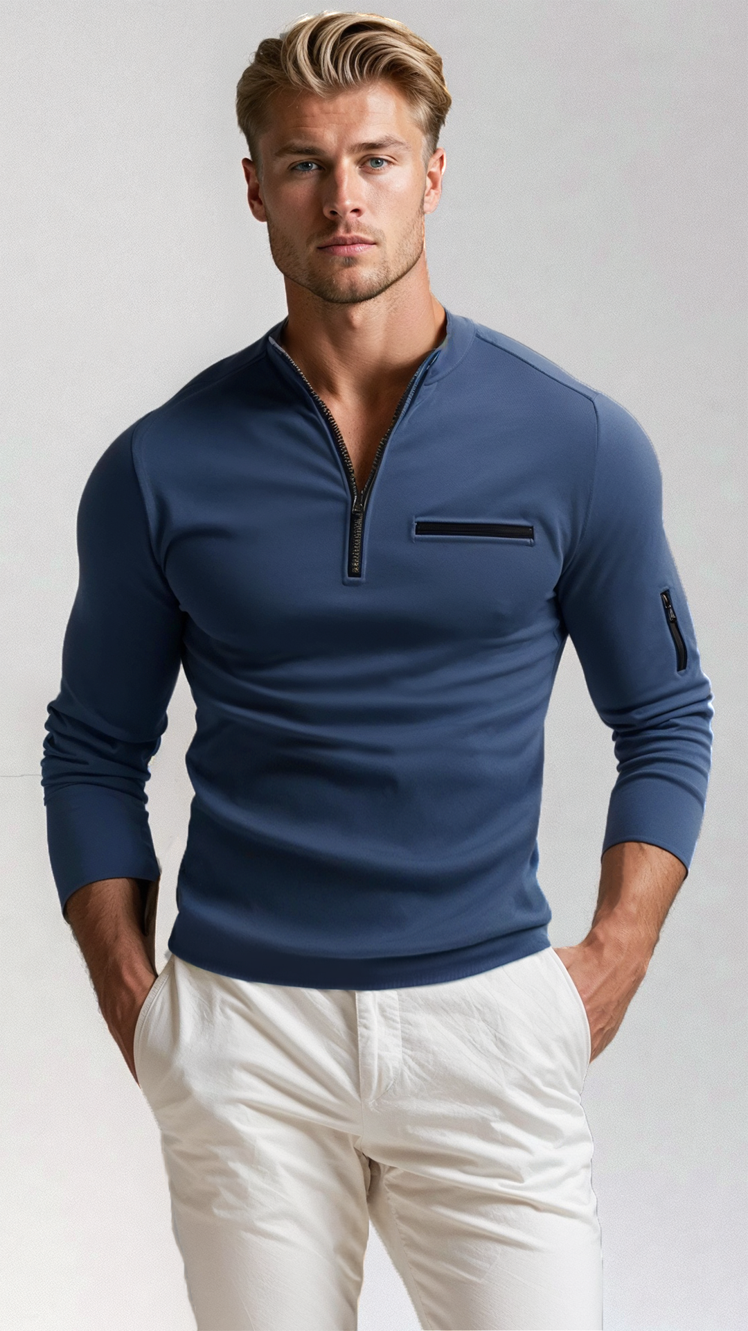 Tom™ | Luxe Quarter-Zip Sweater