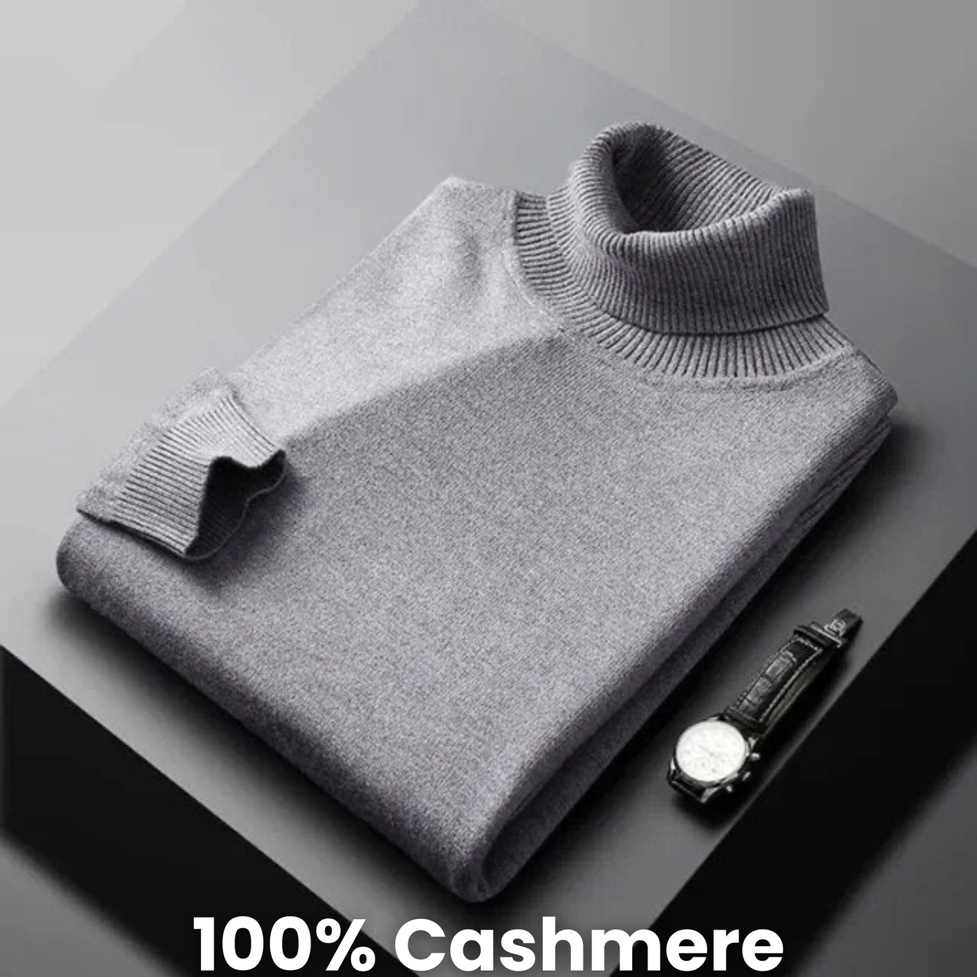 Louvico™ | Cashmere Turtleneck Sweater