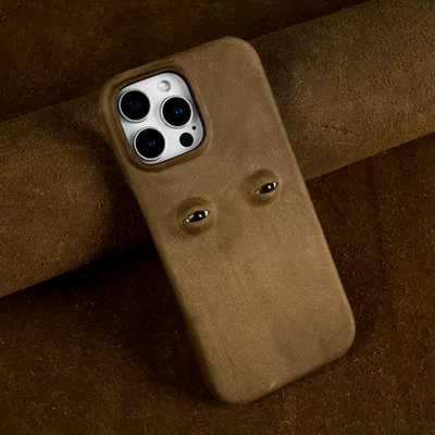 EyeGuard™ | Leather iPhone Case