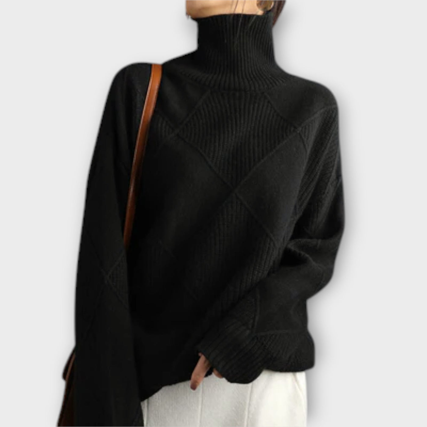 Ivanna™ | Cozy Cashmere Turtleneck Sweater