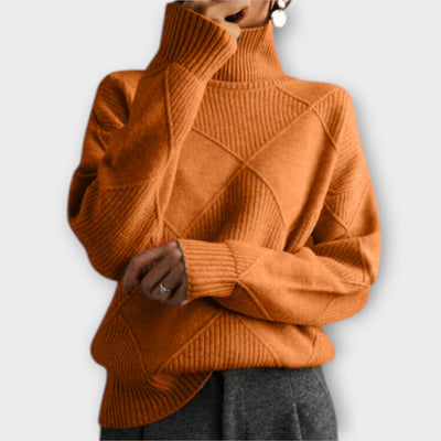 Ivanna™ | Cozy Cashmere Turtleneck Sweater