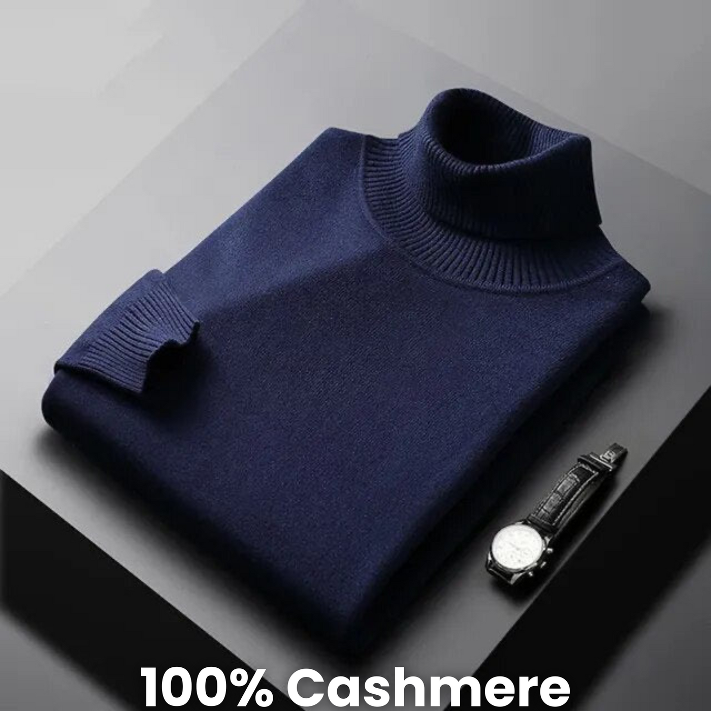 Louvico™ | Cashmere Turtleneck Sweater