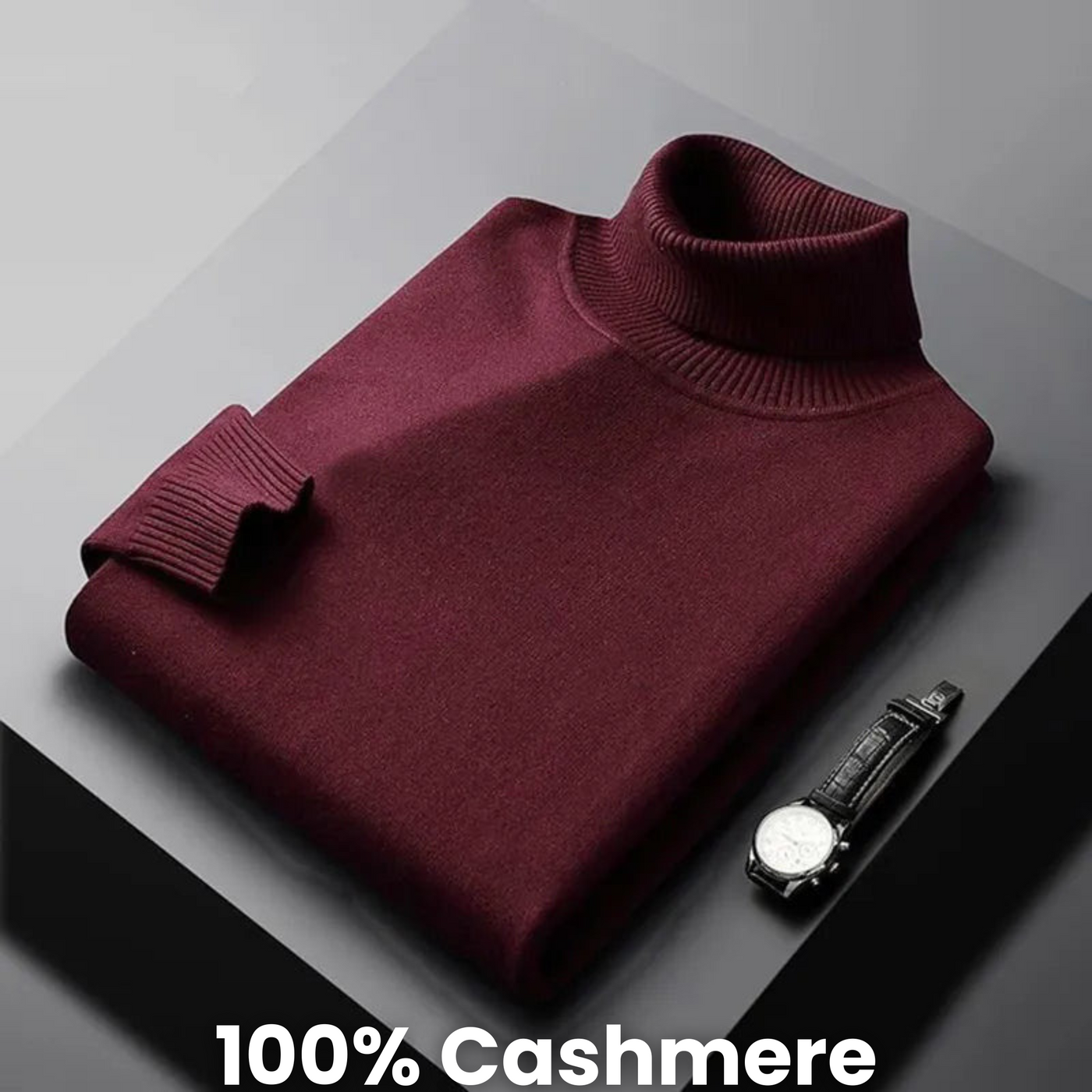 Louvico™ | Cashmere Turtleneck Sweater