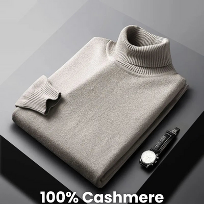 Louvico™ | Cashmere Turtleneck Sweater