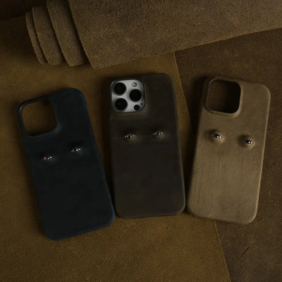 EyeGuard™ | Leather iPhone Case