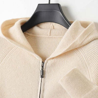 Jeffrey™ | Merino Wool Zip-Up Sweater