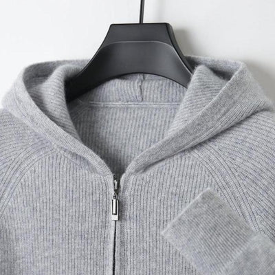 Jeffrey™ | Merino Wool Zip-Up Sweater