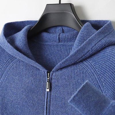 Jeffrey™ | Merino Wool Zip-Up Sweater