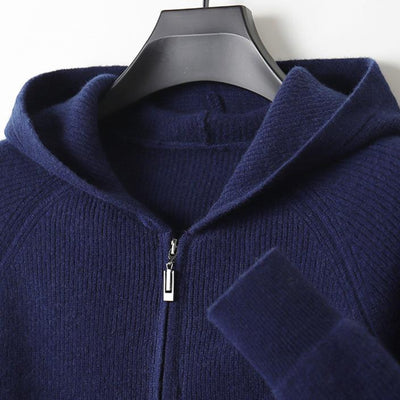 Jeffrey™ | Merino Wool Zip-Up Sweater