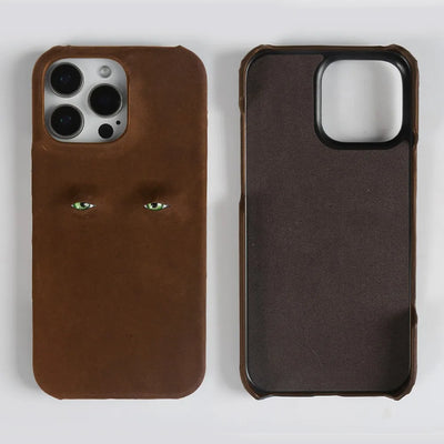 EyeGuard™ | Leather iPhone Case