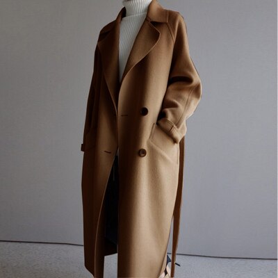 Greta™ | Long Wool Coat For Winter