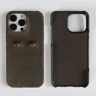 EyeGuard™ | Leather iPhone Case