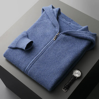 Jeffrey™ | Merino Wool Zip-Up Sweater