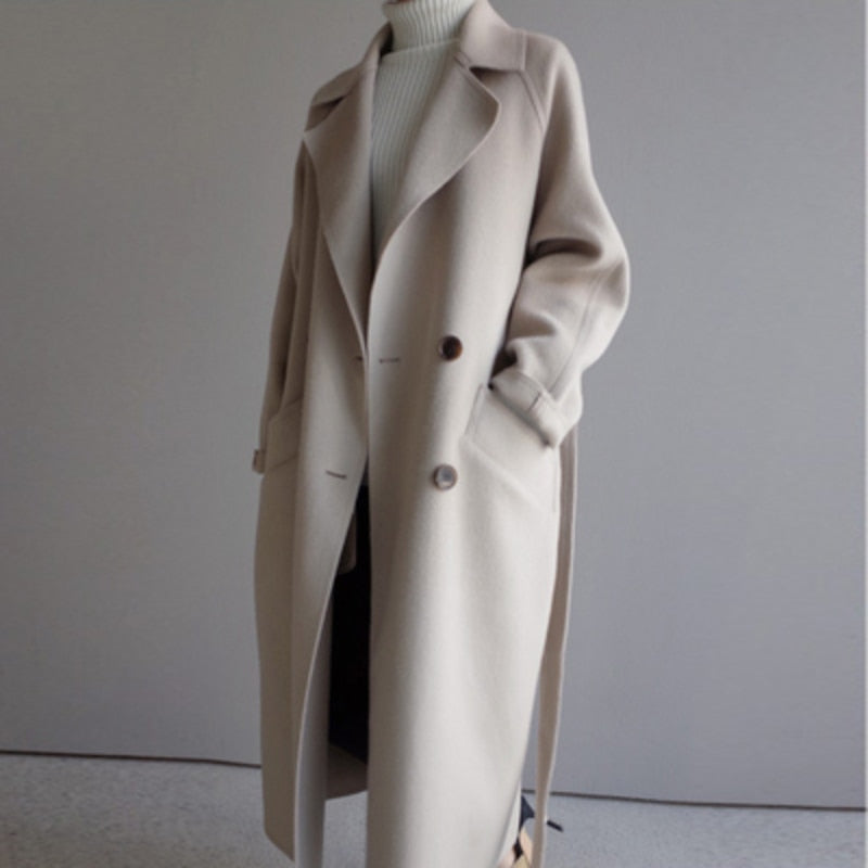 Greta™ | Long Wool Coat For Winter