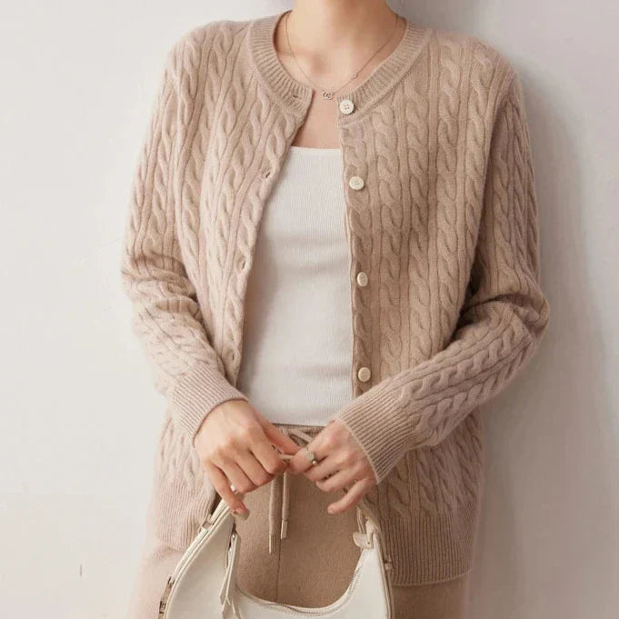 Jocelyn™ | Casual Cashmere Cardigan