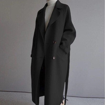 Greta™ | Long Wool Coat For Winter