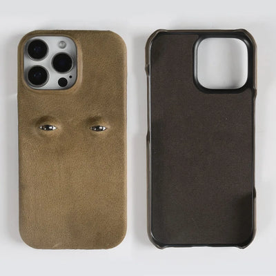 EyeGuard™ | Leather iPhone Case