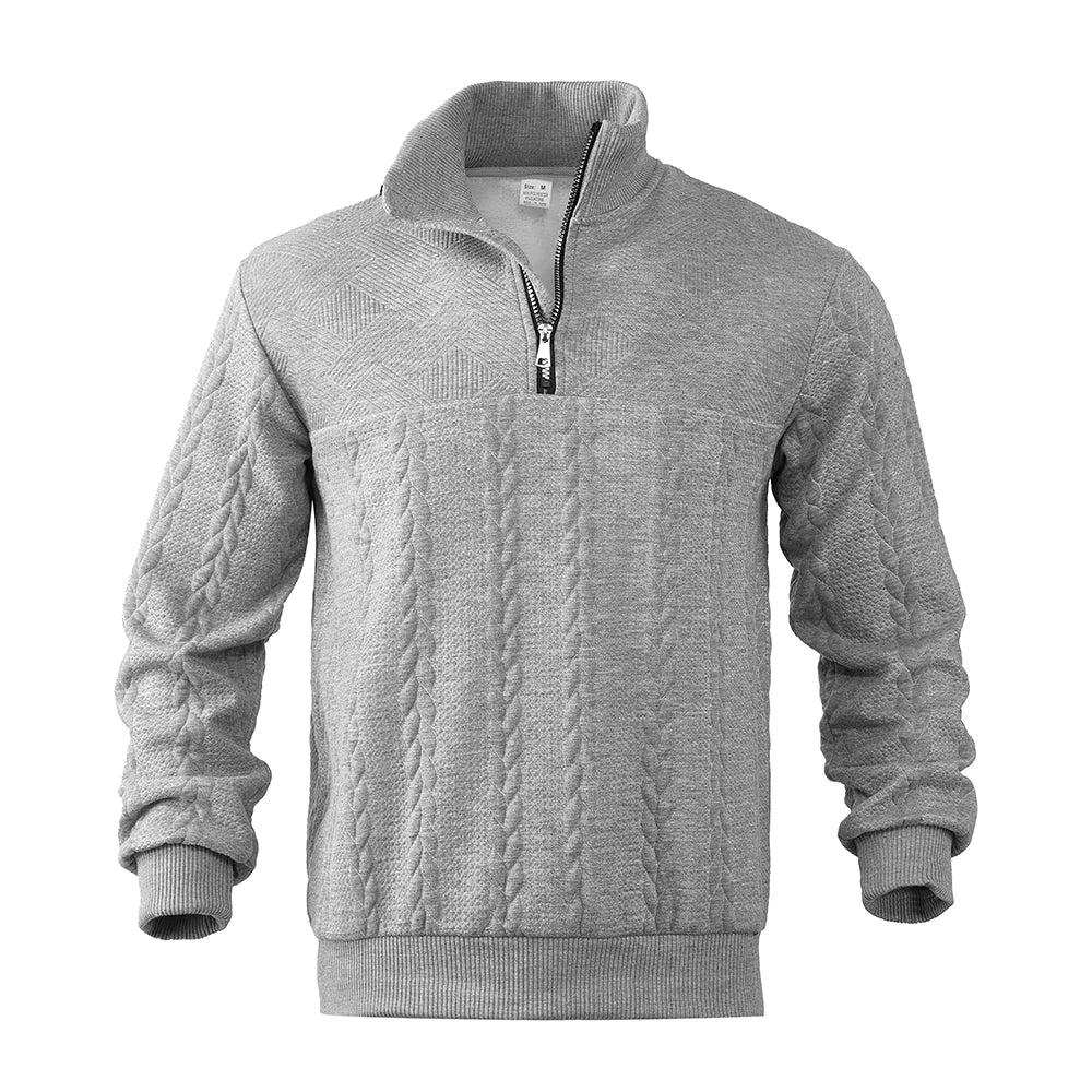 Tomas™ | Premium Quarter Zip Sweatshirt