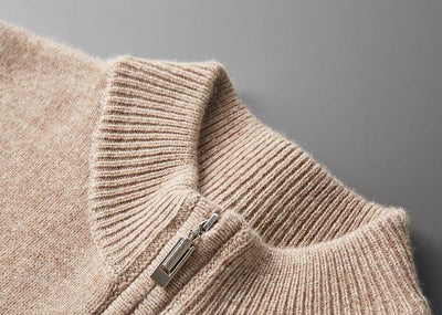 Michael™ | Cashmere Half Zip Sweater