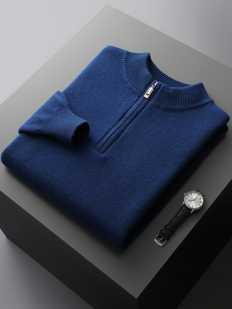 Michael™ | Cashmere Half Zip Sweater