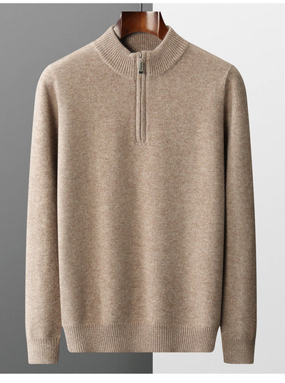 Michael™ | Cashmere Half Zip Sweater