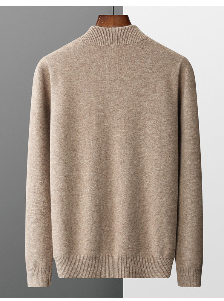 Michael™ | Cashmere Half Zip Sweater