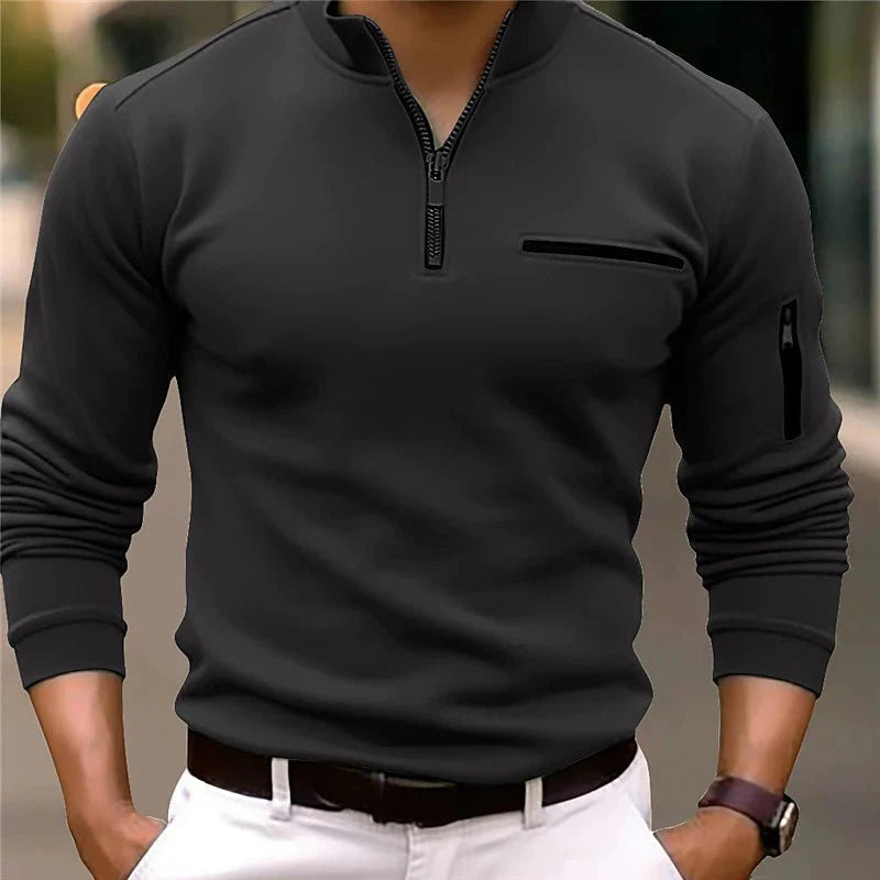 Tom™ | Luxe Quarter-Zip Sweater